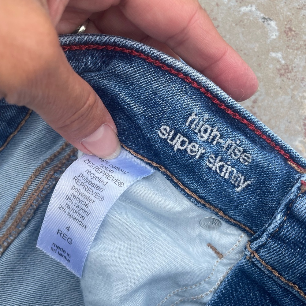 Maurice’s high rise super skinny size 4 regular EUC - Picture 5 of 10